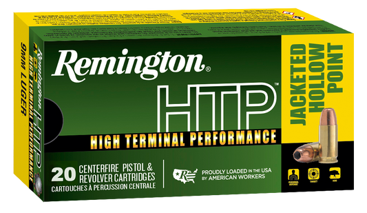 REMINGTON HTP 9MM 20RDS AMMO