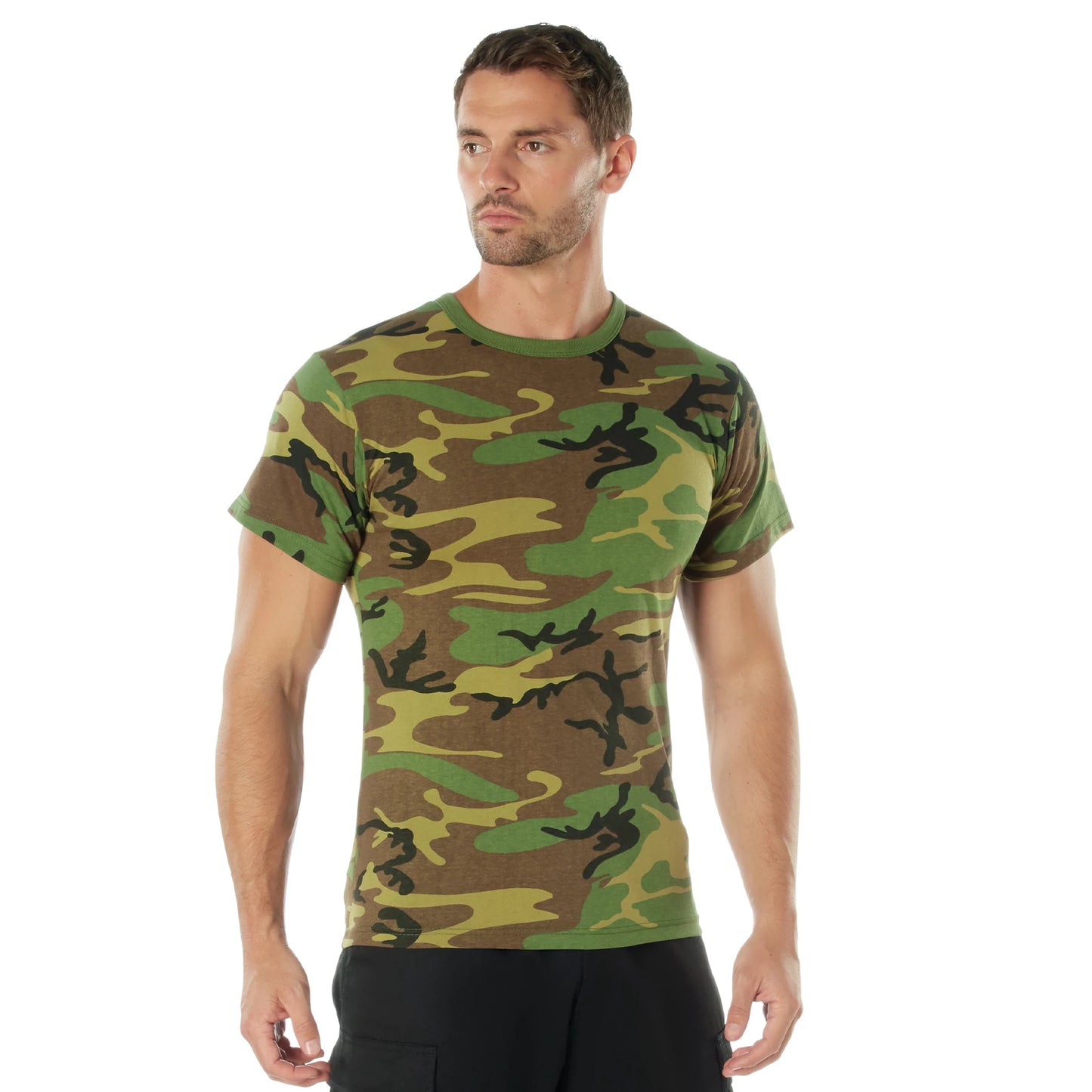 ROTHCO WOODLAND CAMO T-SHIRTS
