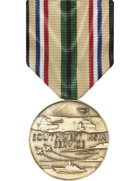 SOUTHWEST ASIA SERVICE FULL SIZE MEDAL