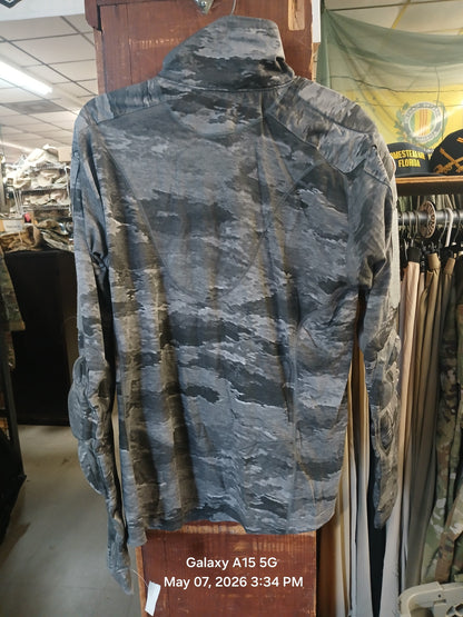 SURPLUS BLACK ATACS SHIRT SZ MEDIUM